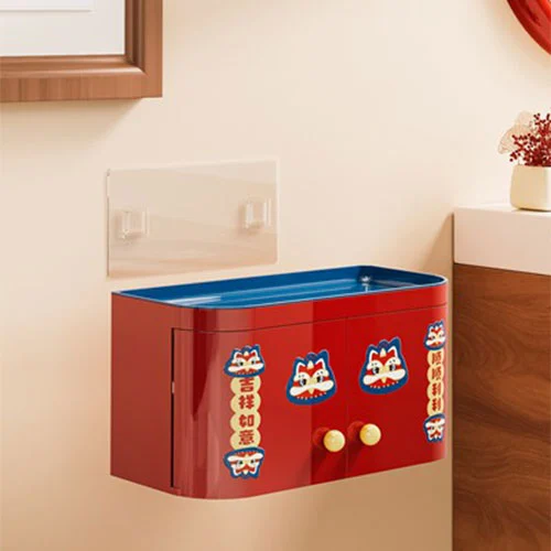 Double-door Tissue Box