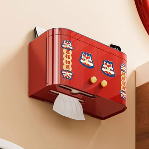 Double-door Tissue Box