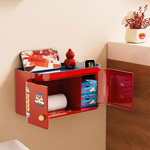 Double-door Tissue Box