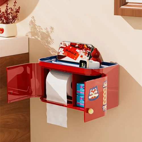 Double-door Tissue Box