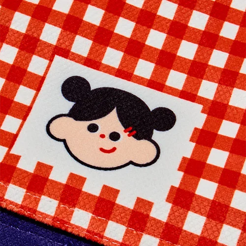 Fabric-covered Toilet Paper Holder