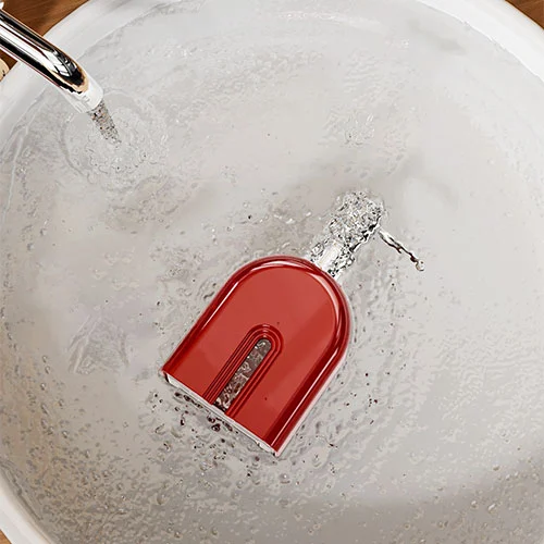 Travertine Liquid Pump Bottle Effervescent