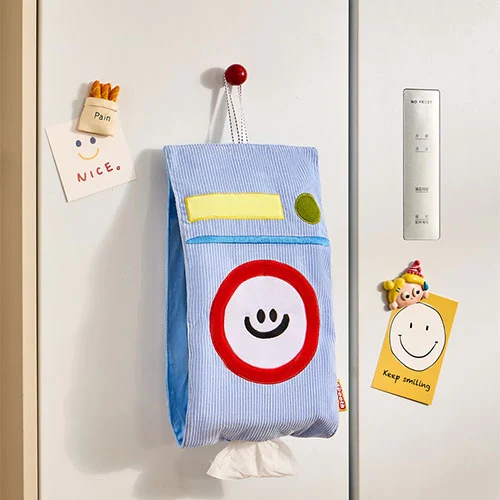 Wall-mounted Tissue and Facial Tissue Box