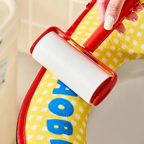 Backrest-style Textile Toilet Seat Cushion