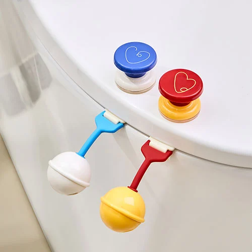 Bell-shaped Scented Toilet Seat Lid Lifter