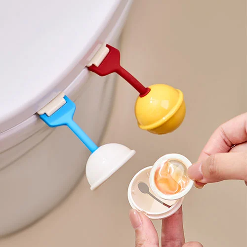 Bell-shaped Scented Toilet Seat Lid Lifter