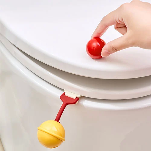Bell-shaped Scented Toilet Seat Lid Lifter