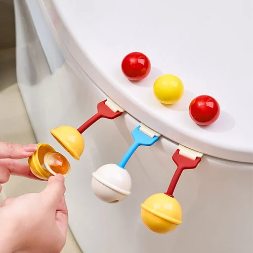 Bell-shaped Scented Toilet Seat Lid Lifter