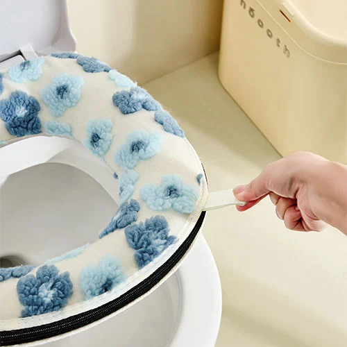 Floral Toilet Seat Cover