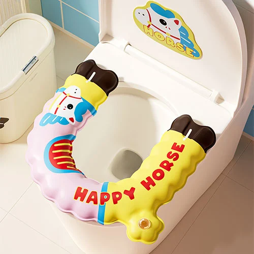 Happy Horse Half-Size Toilet Seat Cushion