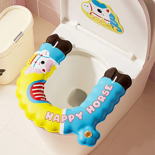 Happy Horse Half-Size Toilet Seat Cushion