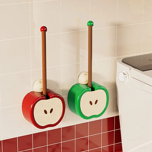 Spherical Suction Cup Toilet Brush