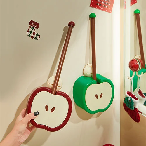 Spherical Suction Cup Toilet Brush