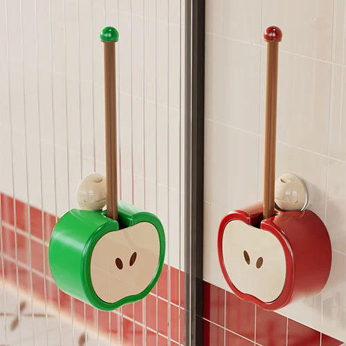 Spherical Suction Cup Toilet Brush