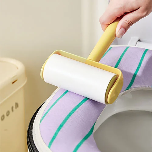Striped Toilet Seat Cushion