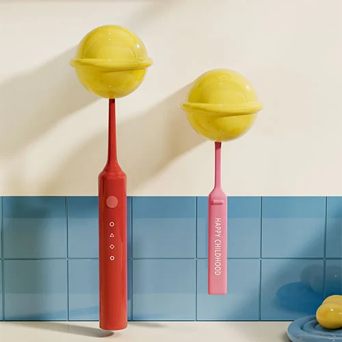 Bell-shaped Toothbrush Holder