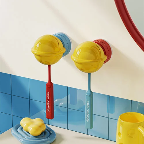 Bell-shaped Toothbrush Holder