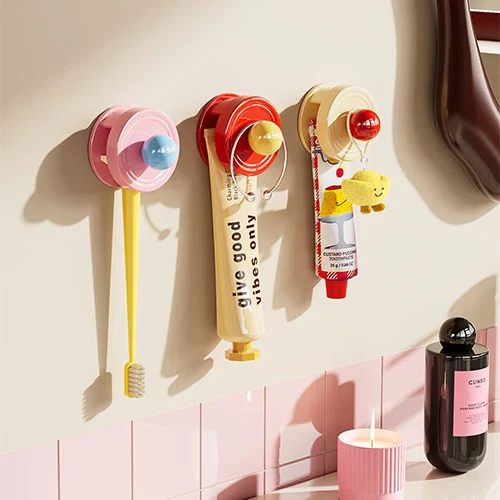 Cloud Ridge Toothbrush and Mouthwash Cup Holder
