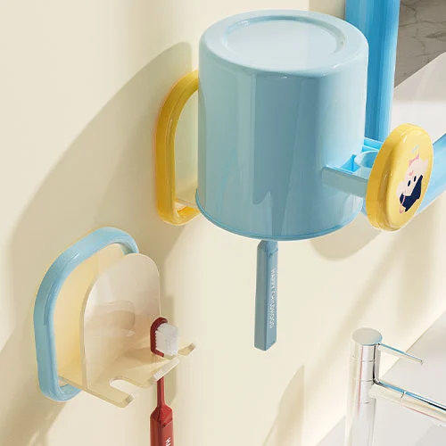 Handle, Mouthwash Cup, Toothbrush Holder