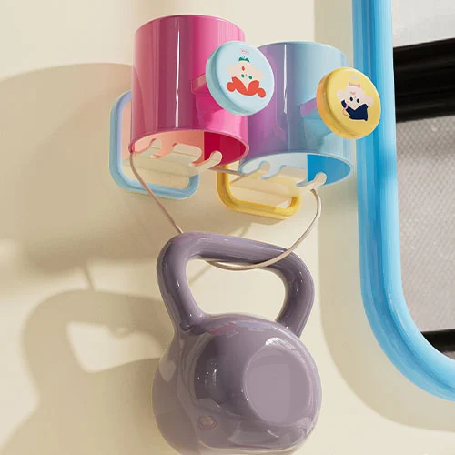 Handle, Mouthwash Cup, Toothbrush Holder