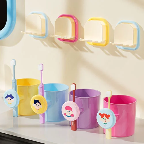 Handle, Mouthwash Cup, Toothbrush Holder
