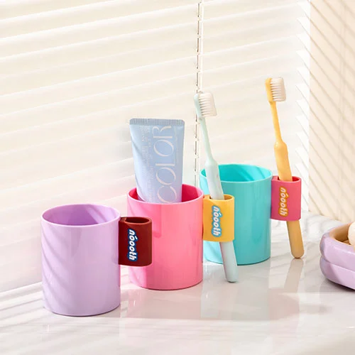 Label, Mouthwash Cup, Toothbrush Holder