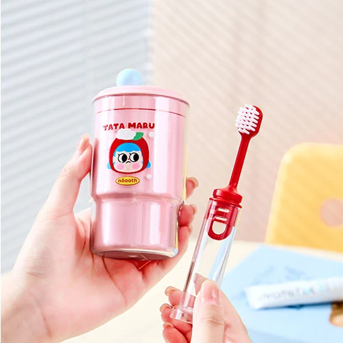 Portable Toothbrush and Mouthwash Cup Set