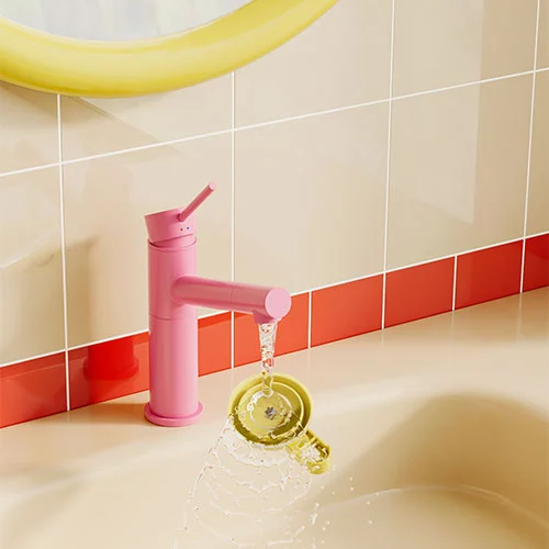 Suction Cup Magnetic Handle Cup Toothbrush Holder