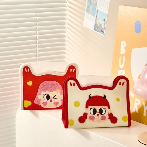 Raise Your Hand Fabric Tissue Box