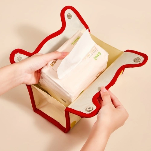 Raise Your Hand Fabric Tissue Box