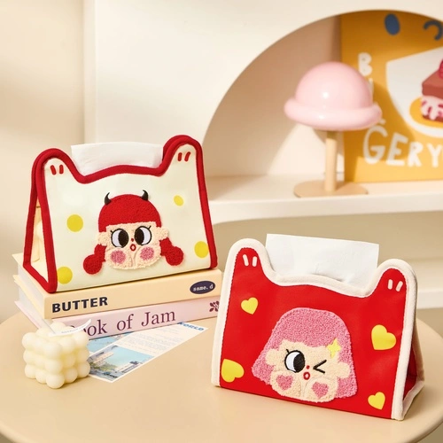 Raise Your Hand Fabric Tissue Box