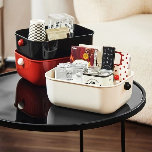 Retro Round Desktop Storage Basket