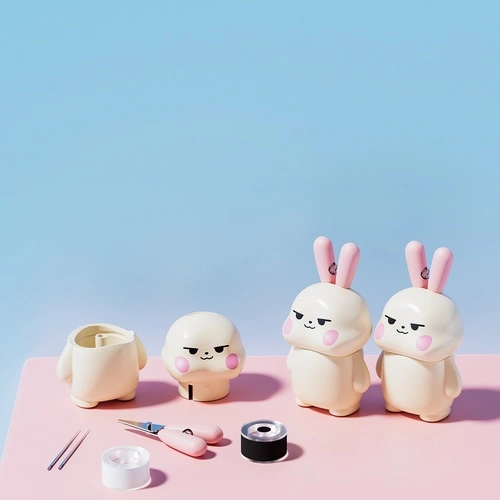 Cute Rabbit Portable Sewing Kit Storage