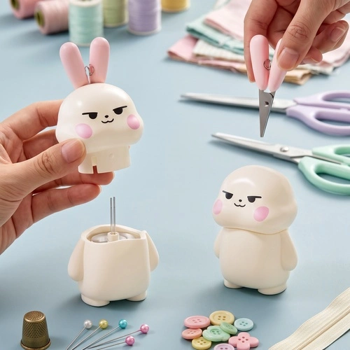 Cute Rabbit Portable Sewing Kit Storage