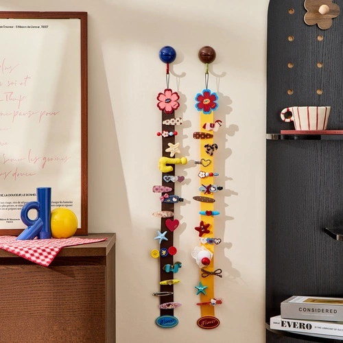 Retro Floral Hair Clip Storage Strap
