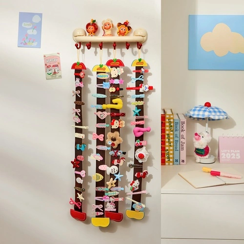 Wall-mounted Hair Clip Organizer