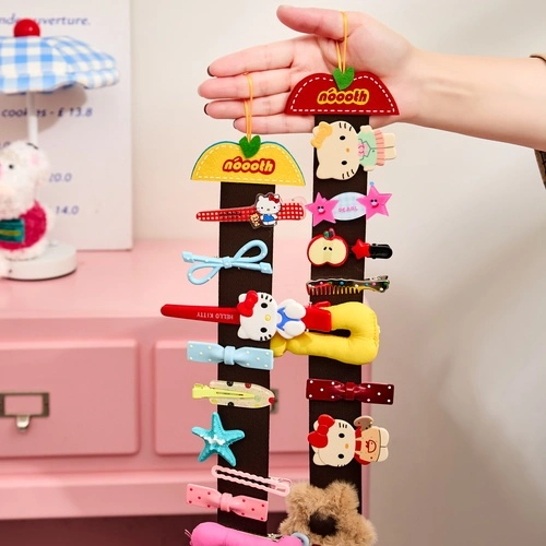 Wall-mounted Hair Clip Organizer