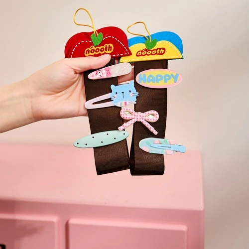 Wall-mounted Hair Clip Organizer
