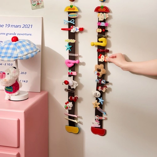 Wall-mounted Hair Clip Organizer