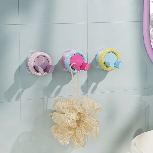 Retro Suction Cup Six-claw Hook