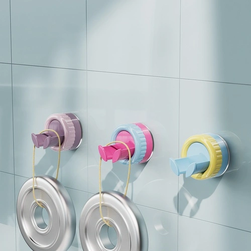 Retro Suction Cup Six-claw Hook