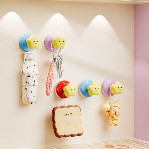Star-shaped Suction Cup Hook
