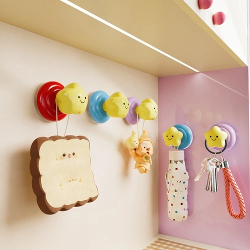Star-shaped Suction Cup Hook
