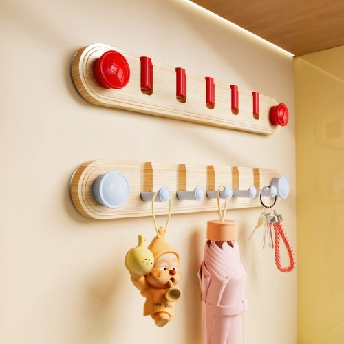 Log Suction Cup Row Hook