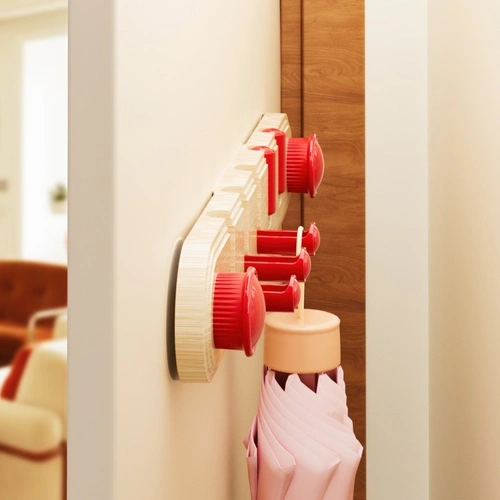 Log Suction Cup Row Hook