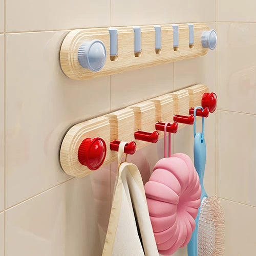 Log Suction Cup Row Hook