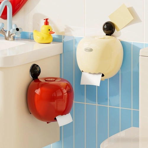 Round, Plump Suction-cup Tissue Box