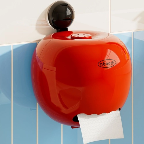 Round, Plump Suction-cup Tissue Box