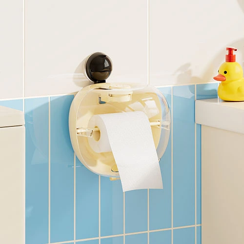 Round, Plump Suction-cup Tissue Box