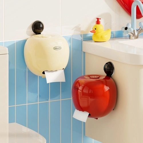 Round, Plump Suction-cup Tissue Box